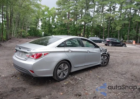2013 Hyundai Sonata Hybrid Limited from USA, damaged, VIN KMHEC4A42DA085294